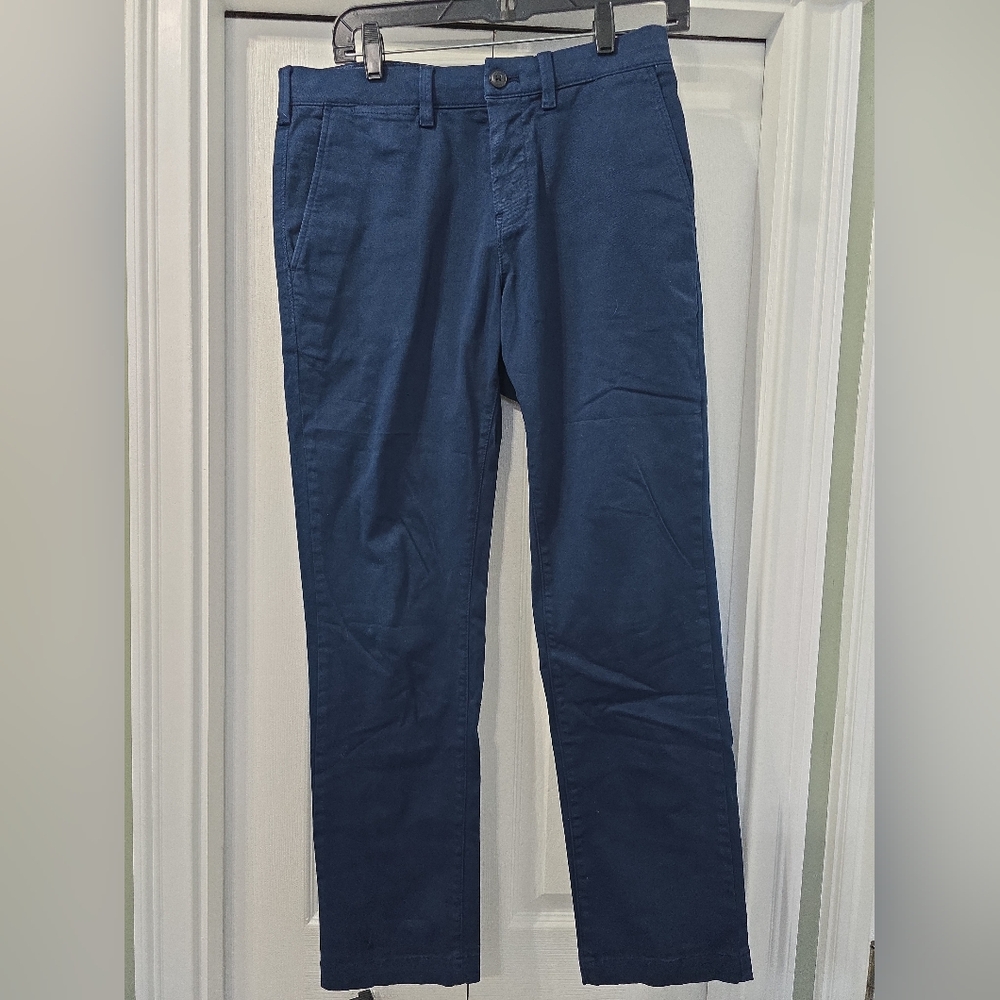 Express Men’s Slim Fit Stretch Chino Pants 29x30 Navy Blue
